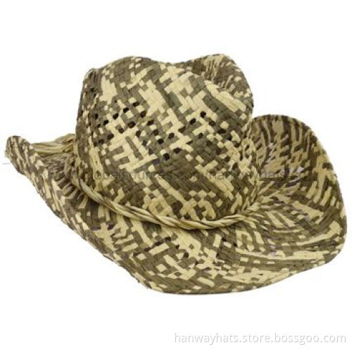 Foldable Cowboy Hat, Made from Paper Straw for 2012